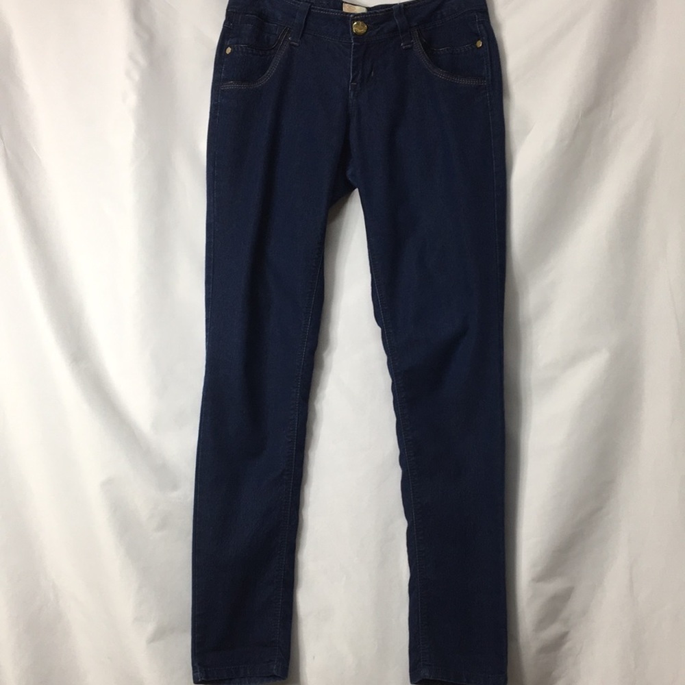 Arden B Women’s Mid-Rise Dark Wash Skinny Jeans Size 0 Like-NEW Condition